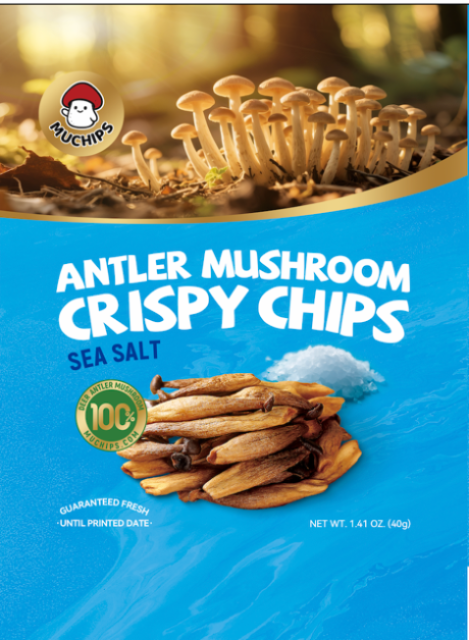 Crispy Chips Antler Mushroom (Sea Salt)